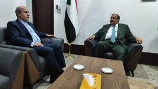 دیدار با وزیر امور خارجه - فروردین 1404