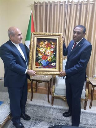 دیدار با نخست وزیر سودان- مرداد1404